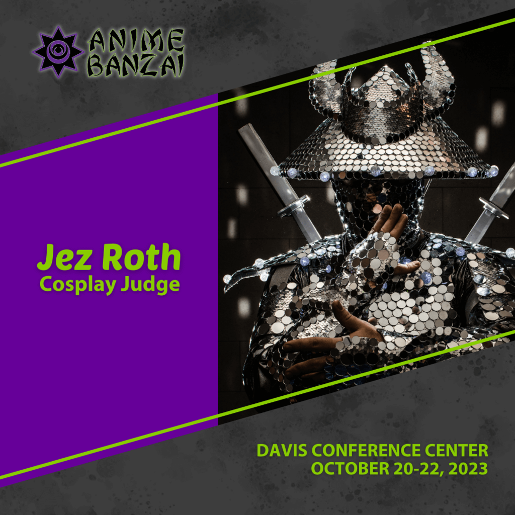 Jez Roth Anime Banzai 2023 Cosplay Contest Judge